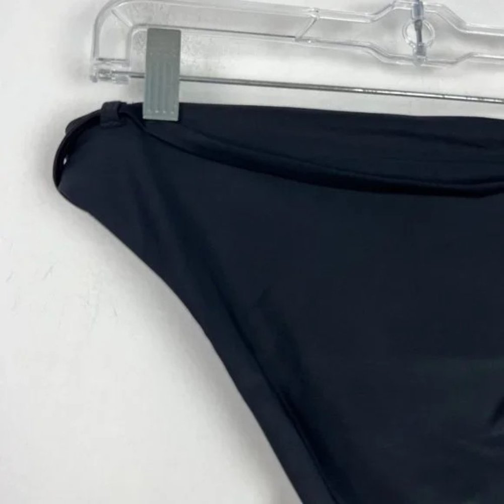 NWT Andie Swim The Riviera Bikini Bottom Flat Belt Black Size XS NEW - Picture 8 of 9